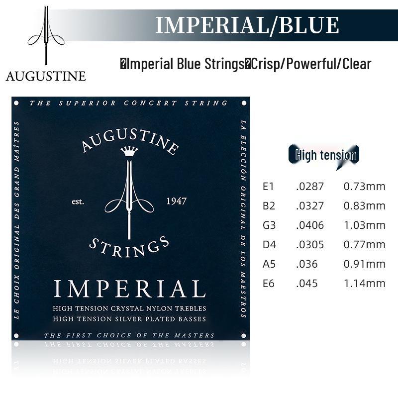 AUGUSTINE Augustine Классический красный набор нейлоновых гитарных струн - Струны для высоких и низких нот