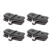4 Pairs Resin, Disc Brake Pads Bike saint brake pads Semi Metal   disc m810 Parts Pad Set