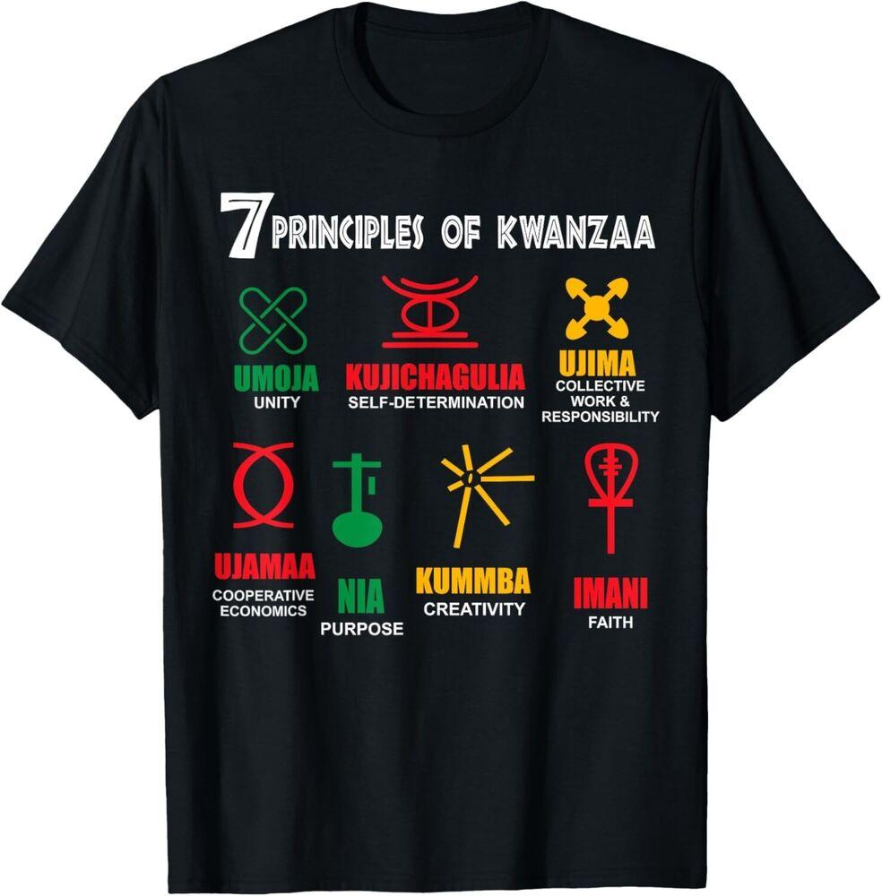 Funny 7 Principles Of Kwanzaa Tee Gift Unisex T-Shirt