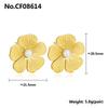Cheap Mixed Female Finger Adjustable Stud Earrings Vintage Wedding Engagement Jewelry Bulk 316L Pvd Stainless Steel