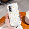 Cellphone Case For Vivo X70 X80 Pro Plus X200S X27 X21 X60 Beautiful Flower Pattern Transparent TPU Advanced Anti Slip Protective Shell For Vivo Cover