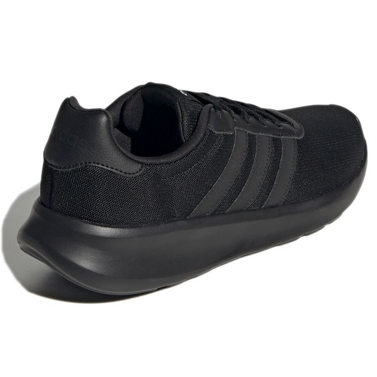 Adidas Lite Racer 3.0 черные серые мужские кроссовки Core-Black Grey-Six GW7954