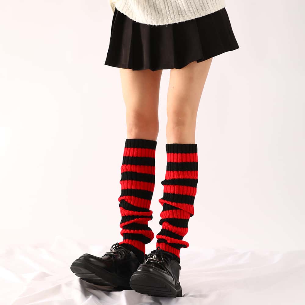 Осенне-зимняя модная чулочная ботфорта, свободные длинные носки выше колена, японский стиль, Лолита, косплей, гетры для женщин, XL