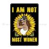I Am Not Most Women Autism Mom Metal Signs Club Party Club Designing Pub Iron Tin Sign Poster