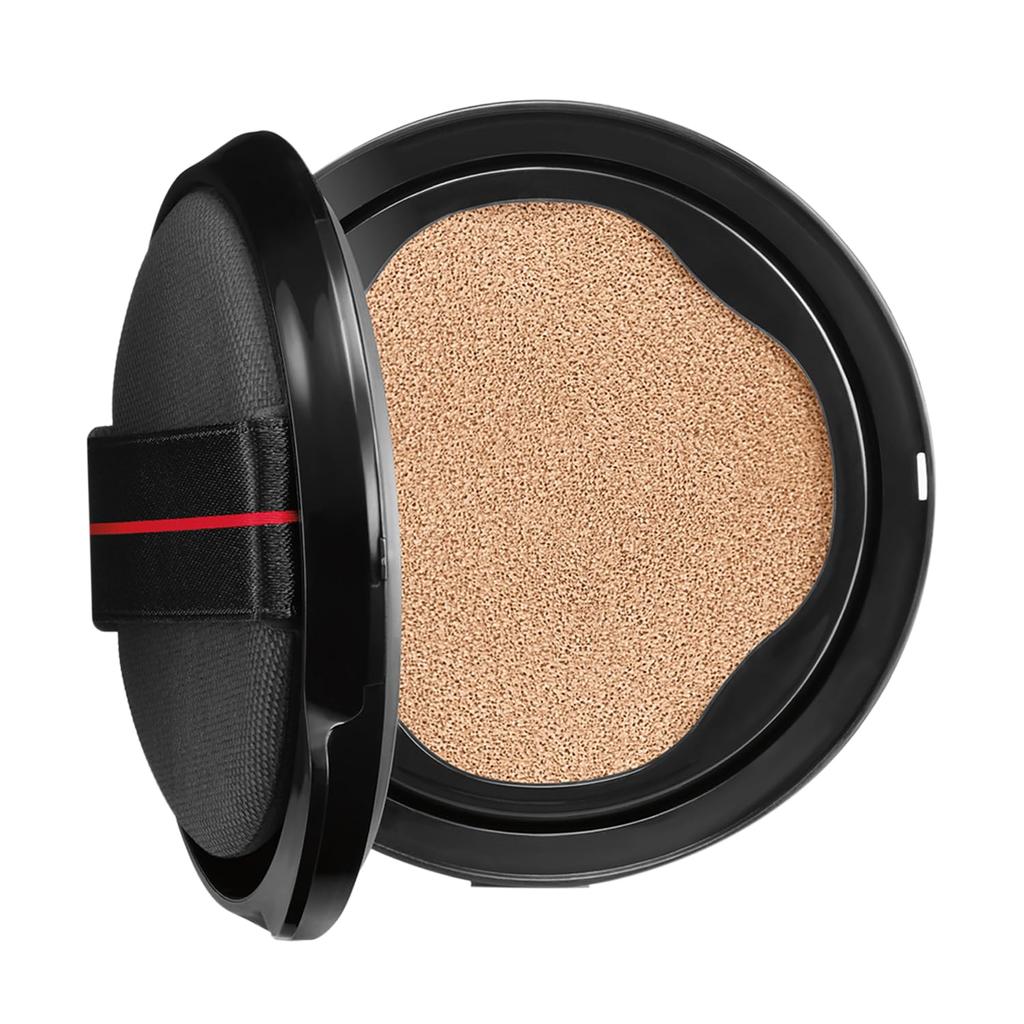 SHISEIDO Makeup Synchro Skin Glow Cushion Compact Pink Ocher 10 Neutral 13g SPF23 Foundation Liquid Gloss Увлажняющий Прозрачный Портативный Shiseido