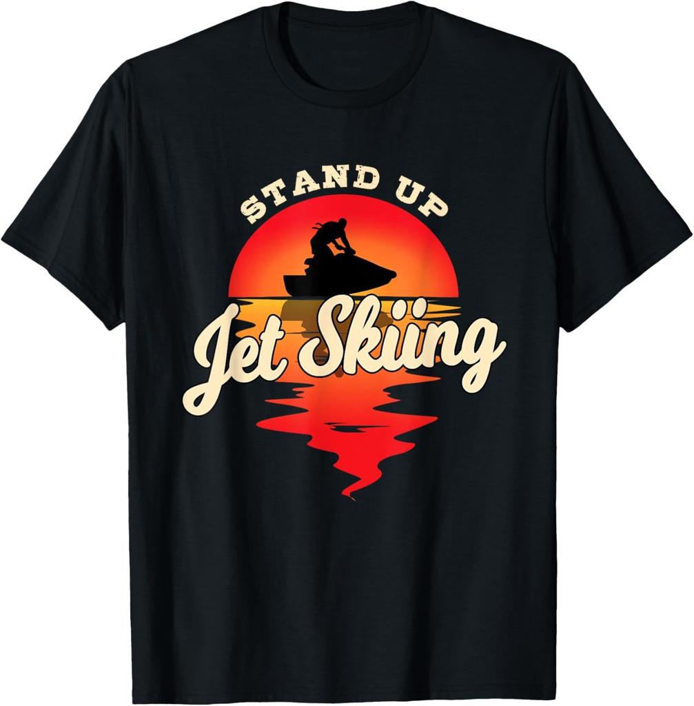 Great Stand Up Jet Ski Jet Ski Driver PWC Motorsport T-Shirt