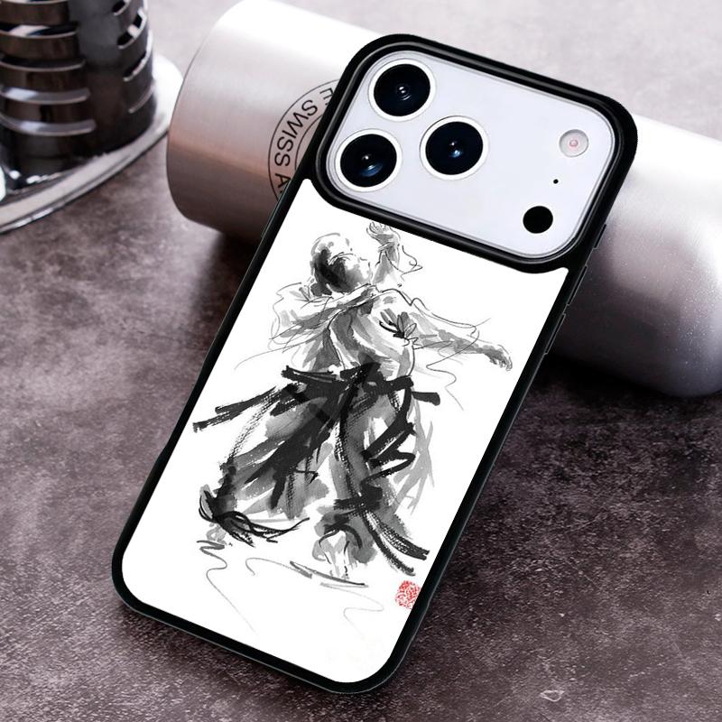 Чехол для телефона Айкидо Японское боевое искусство Для iPhone 17 16 15 14 13 12 11 Pro Max Plus 17Air Мягкий силиконовый чехол