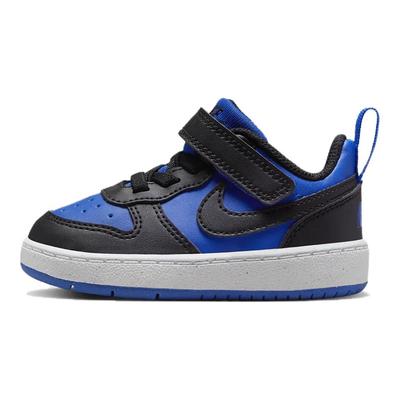 Кроссовки Court Borough Low Recraft TD Game Royal Black Baby сине-белые HM6300-480
