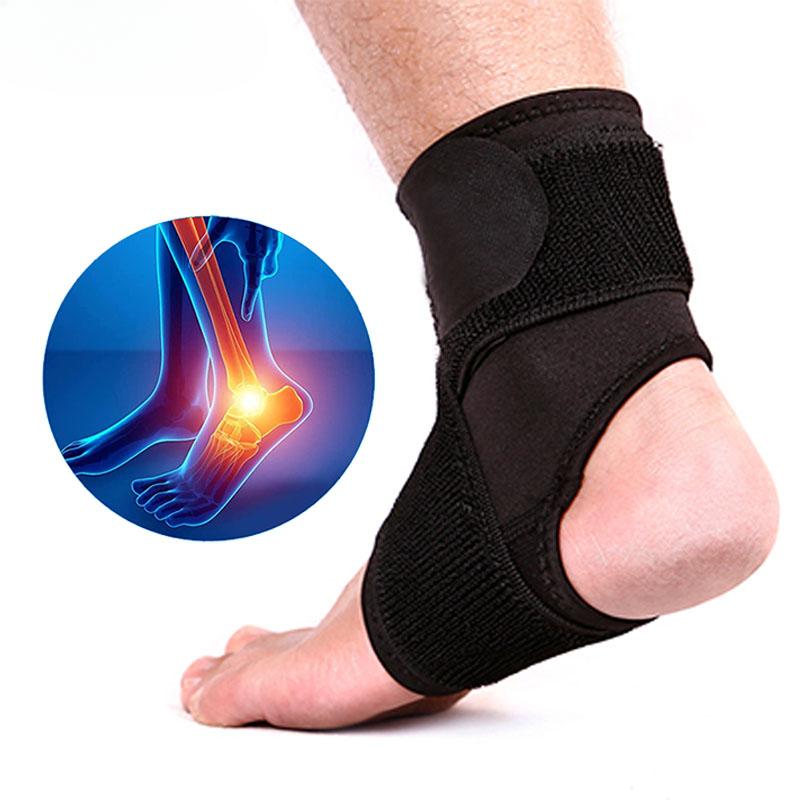 1 шт., детский бандаж для защиты лодыжки, регулируемый компрессионный бандаж для сухожилий лодыжки, опора для ног, стабилизатор для баскетбола, футбола