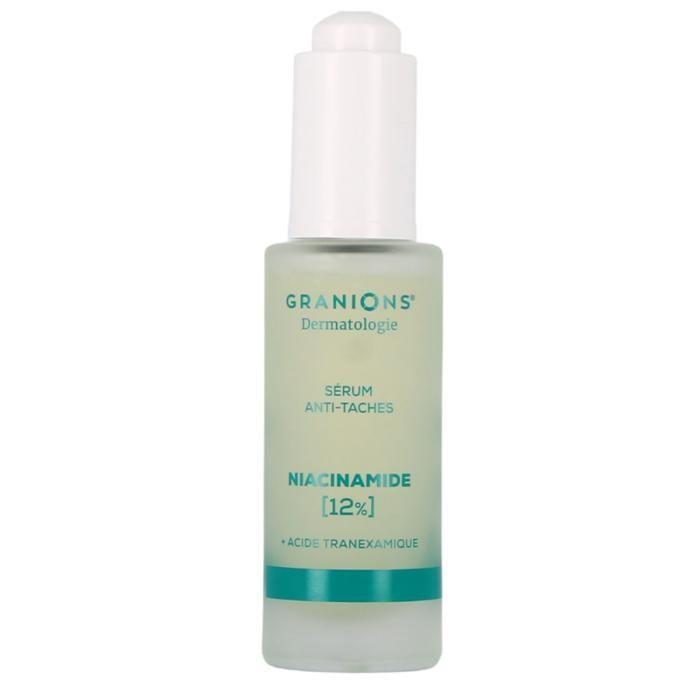 Sérum anti-taches - GRANIONS - Dermatologie - Niacinamide & acide tranexamique - 30 ml - 92% d'origine naturelle