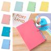 File Classify Document Holder Paper Organizer A4 File Bag Data Book Portfolio Bill Folder Holder