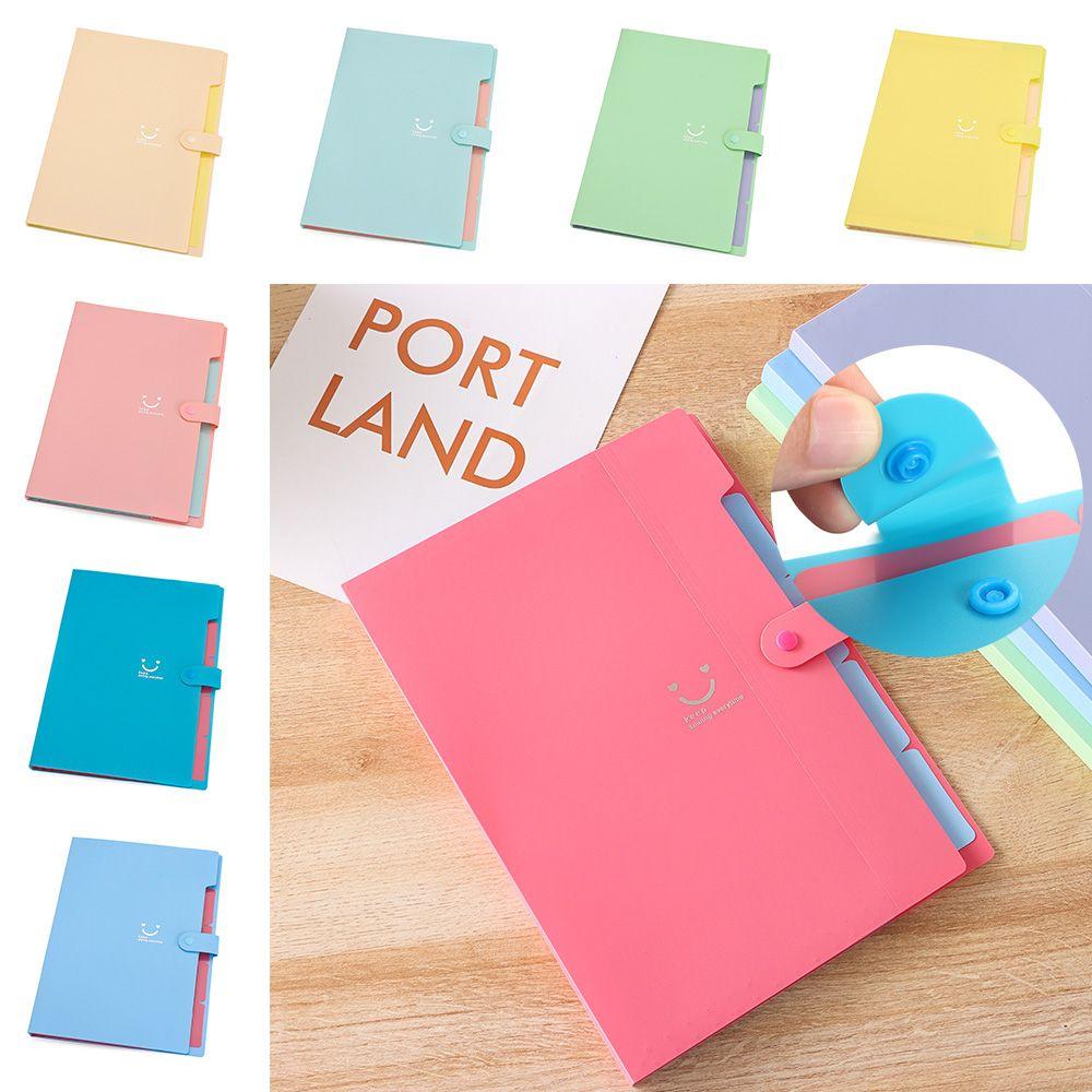 File Classify Document Holder Paper Organizer A4 File Bag Data Book Portfolio Bill Folder Holder