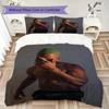 Frank Ocean Pattern Bedding uilt Set uilt Cover Pillowcase Home Decoration Birthday Gift (1 * duvet cover + 2 * pillowcase without core)