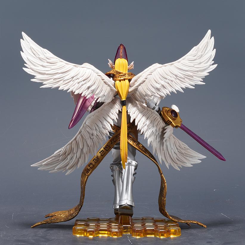 20.5cm/8.07inch Digimon Adventure Holy Angemon Figure Pvc Statue Desktop Ornament Collection Model Toys Gifts