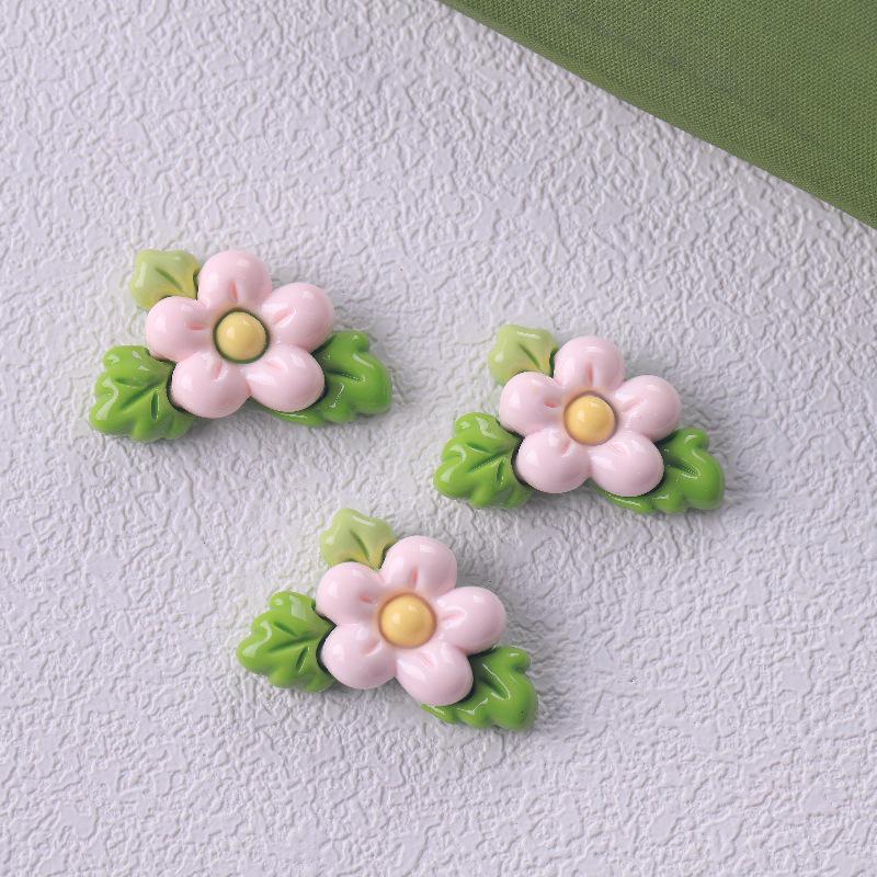 Заколка для волос и украшения из смолы в виде домика для клубники-кролика своими руками для детей