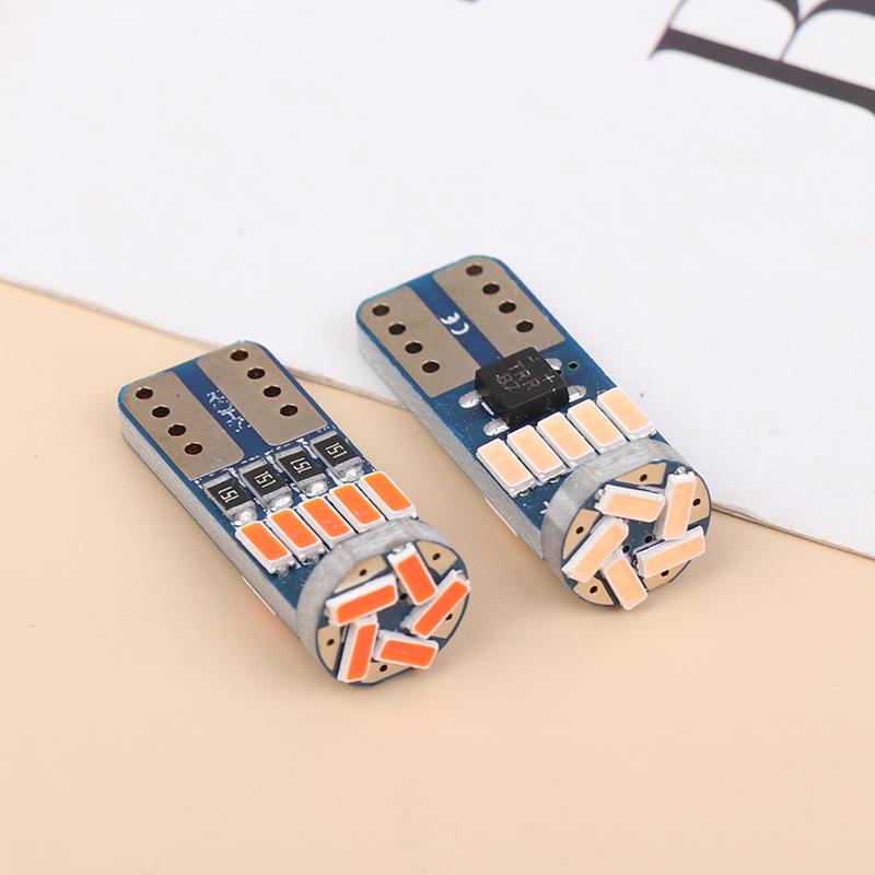 4 шт. T10 W5W Светодиодная 194 Canbus Лампа 4014/15 SMD 12V Для Салона Автомобиля Лампа Для Чтения Габаритные Огни Лампочки Номерного Знака Купольный Сигнал