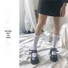 Носки Lolita Lace Calf Socks - дышащие белые носки средней длины для женщин (Весна лето)