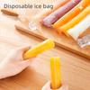 Disposable Self-Sealing Transparent Popsicle Bags, Food-Grade Crush Ice Bags