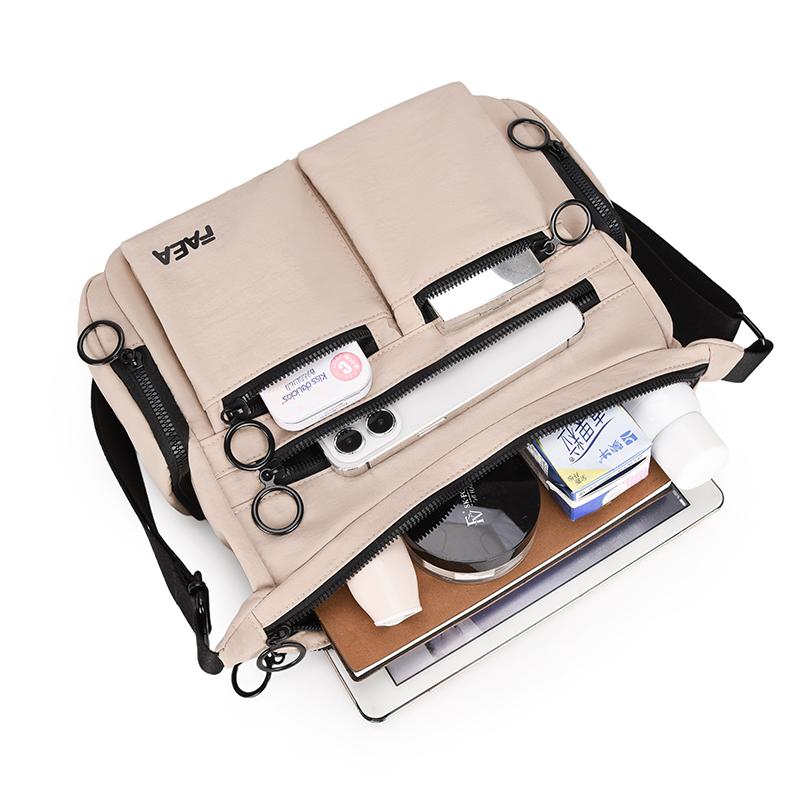 Fashion Men Bags Women Shoulder Bag Travel Crossbody Bag For Men & Women Vintage Shoulder Bag With Bottle Pocket