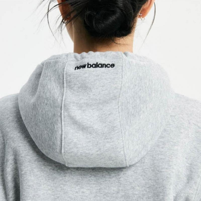 New Balance Толстовка с капюшоном Eqs Nbn0e13013 Ac Uni Essential Brushed Hoodie Semi