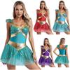 A-Line Dress Gown Halloween Fancy Dress Arabian Princess Cosplay Outfits Womens Belly Dance Stage Performance Outfits