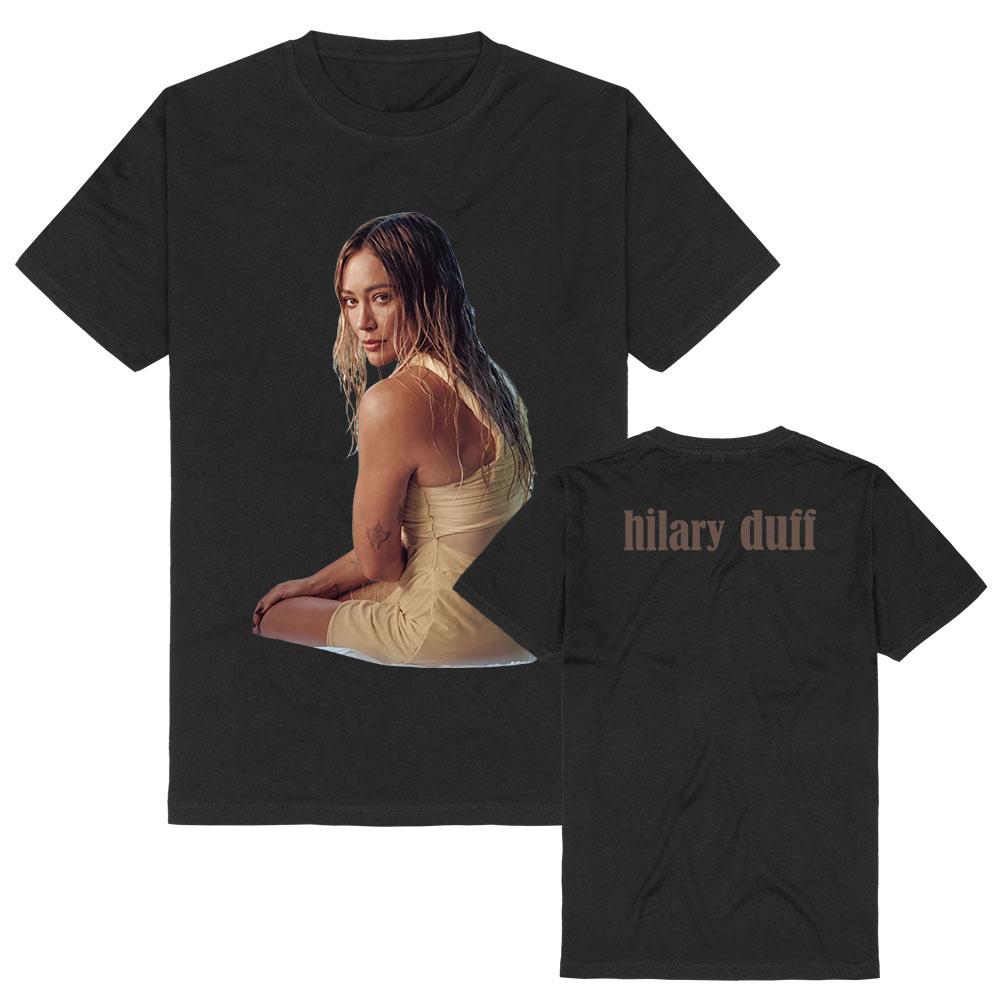 Hilary Duff Roommates Tee Short Sleeve Cotton Summer T-shirt Graphic Print Merch Tshirts Casual Fashion Soft Unisex Streetwear