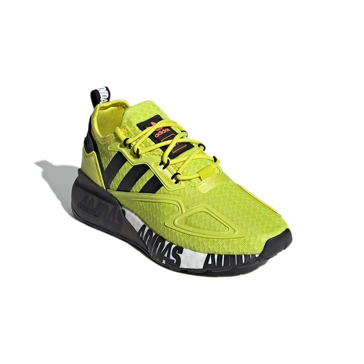 adidas Originals ZX 2K J Низкие Детские Повседневные Кроссовки Желтые FY2638