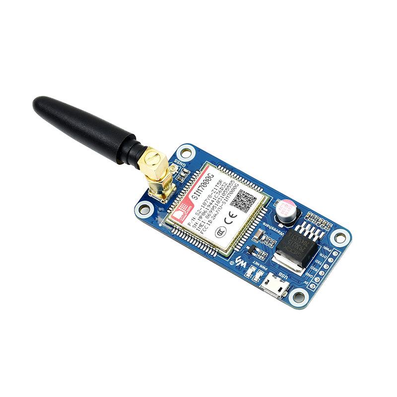 Raspberry Pi 4 SIM7000G NB-IoT/Cat-M/2G/GNSS Communication Board
