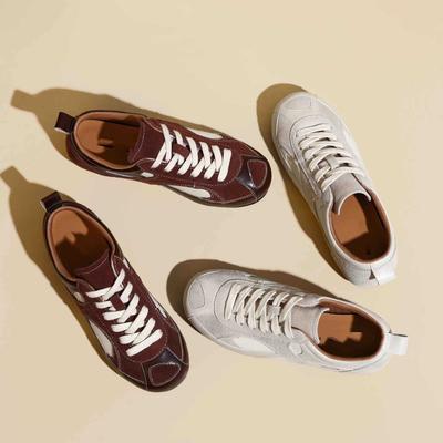 Gu Yunshu 2024 осень новые ретро немецкие кроссовки с плоской подошвой для женщин нишевая обувь Forrest Gump универсальная спортивная и повседневная обувь для женщин