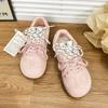 Retro Dopamine Women's Spring New Niche Design Soft-soled Casual Board Shoes