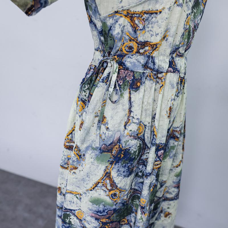 Модные летние платья для женщин больших размеров, повседневное элегантное длинное платье с коротким рукавом, летняя винтажная одежда