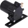 Windscreen Washer Pump Universal Windscreen Dual Outlet Wiper Motor Pump for Car Van Bus Truck (Black) (1pcs)