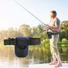 Lightweight Waist Fishing Rod Holder Oxford Fabric Belt Strap Angling Tools AccessoriesWaist Belt