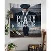 Peaky Blinders TV Play Printed Large Wall Tapestry Indian Buddha Wall Decoration Witchcraft Bohemian Hippie Wall Art Decor