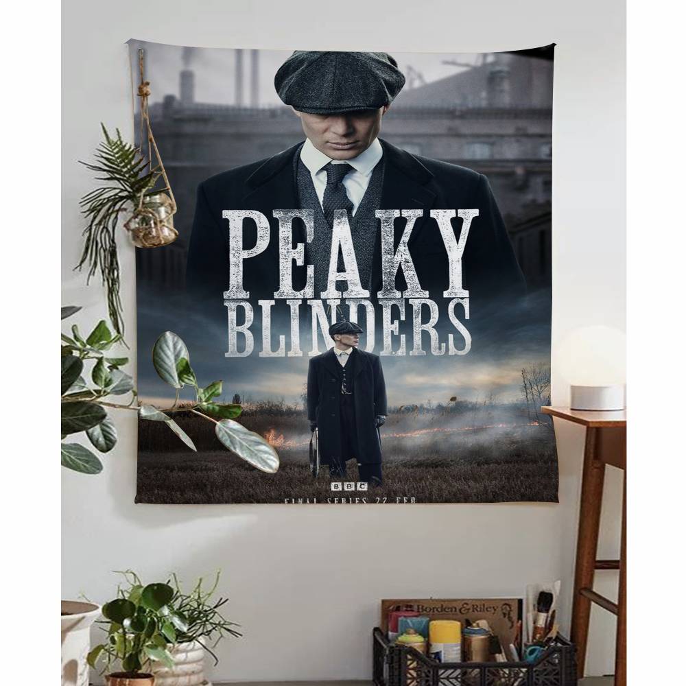 Peaky Blinders TV Play Printed Large Wall Tapestry Indian Buddha Wall Decoration Witchcraft Bohemian Hippie Wall Art Decor