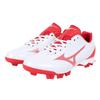 Baseball Point Spikes White Spa 3E Wave Light Revo 11GP2221 Miz22fw