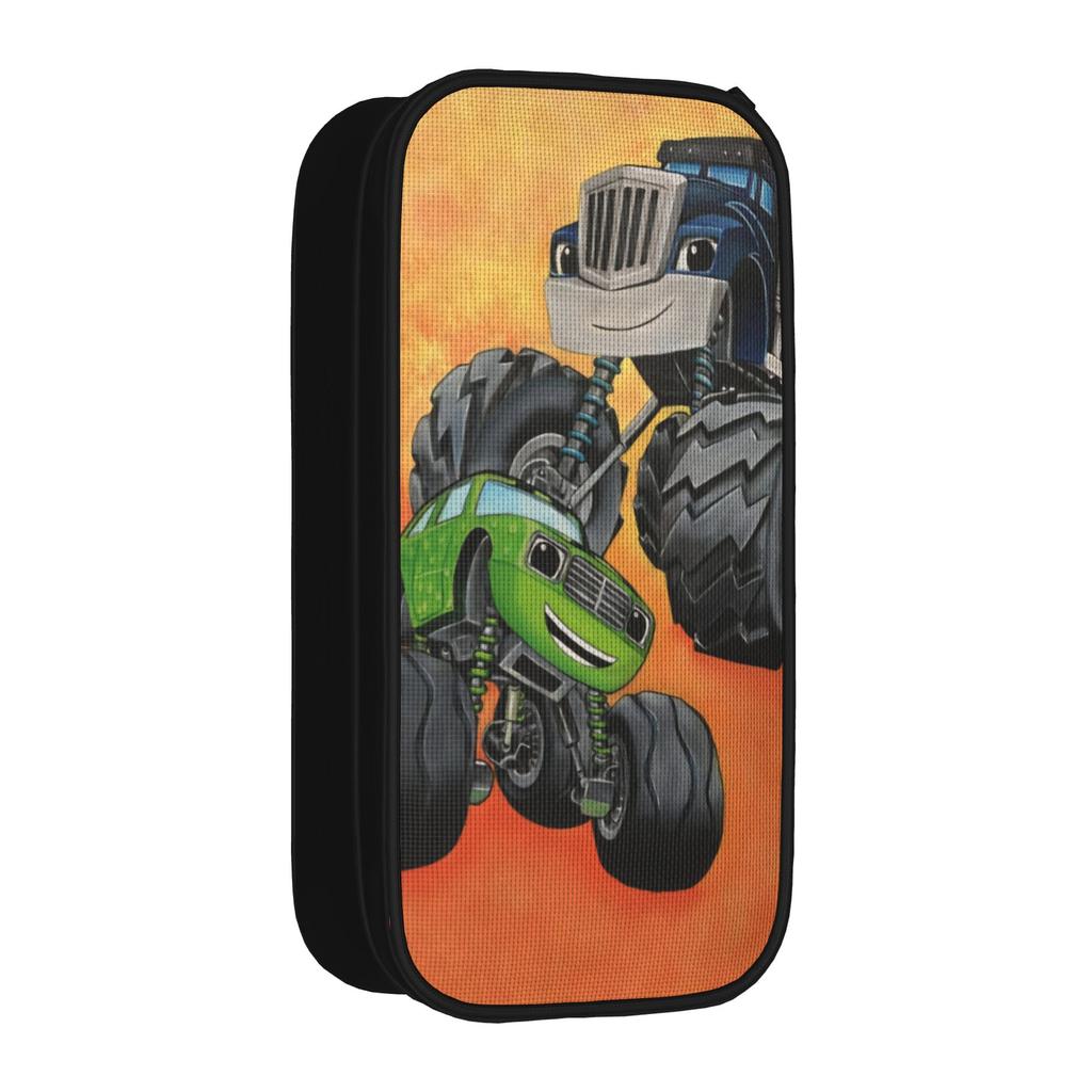 Большой Пенал Blaze and the Monster Machines Мерч Двухслойный Пенал Девочка Косметички Удивительный Подарок