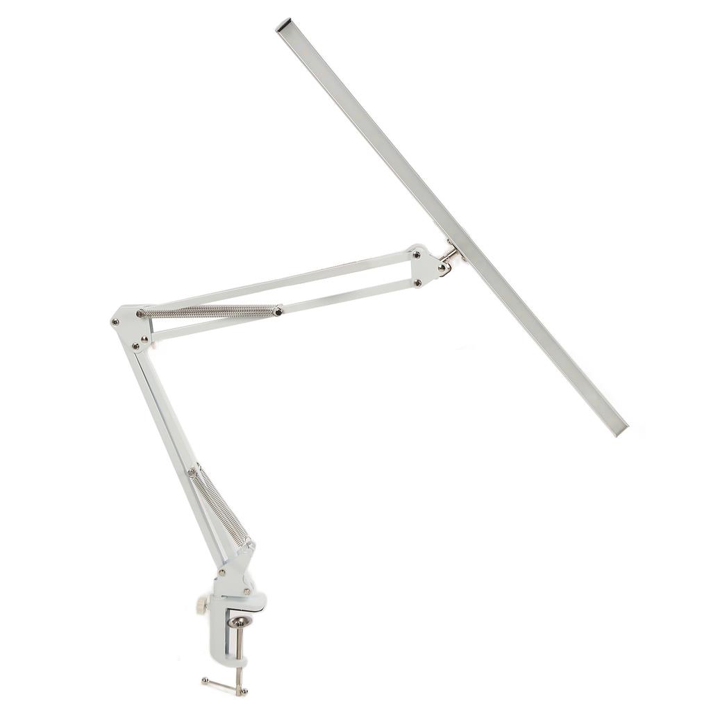 LED Buty Lamp with Clamp Clip On Desk Lighting Swing Arm Brightness Salon Lamp for Makeup Tattoo Eyebrow Rding
