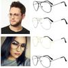 Clear Lens Nerd Eyeglasses Women Men Fashion Unisex Hipster Eyewear Metal Frame Glasses