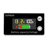 8-100V Digital Battery Capacity Tester Percentage Level Voltage LCD Display Marine RV-Volt Battery Power Indicator Panel