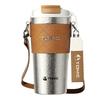TOMIC TW60187Ti Pure Titanium Insulated Coffee Travel Mug