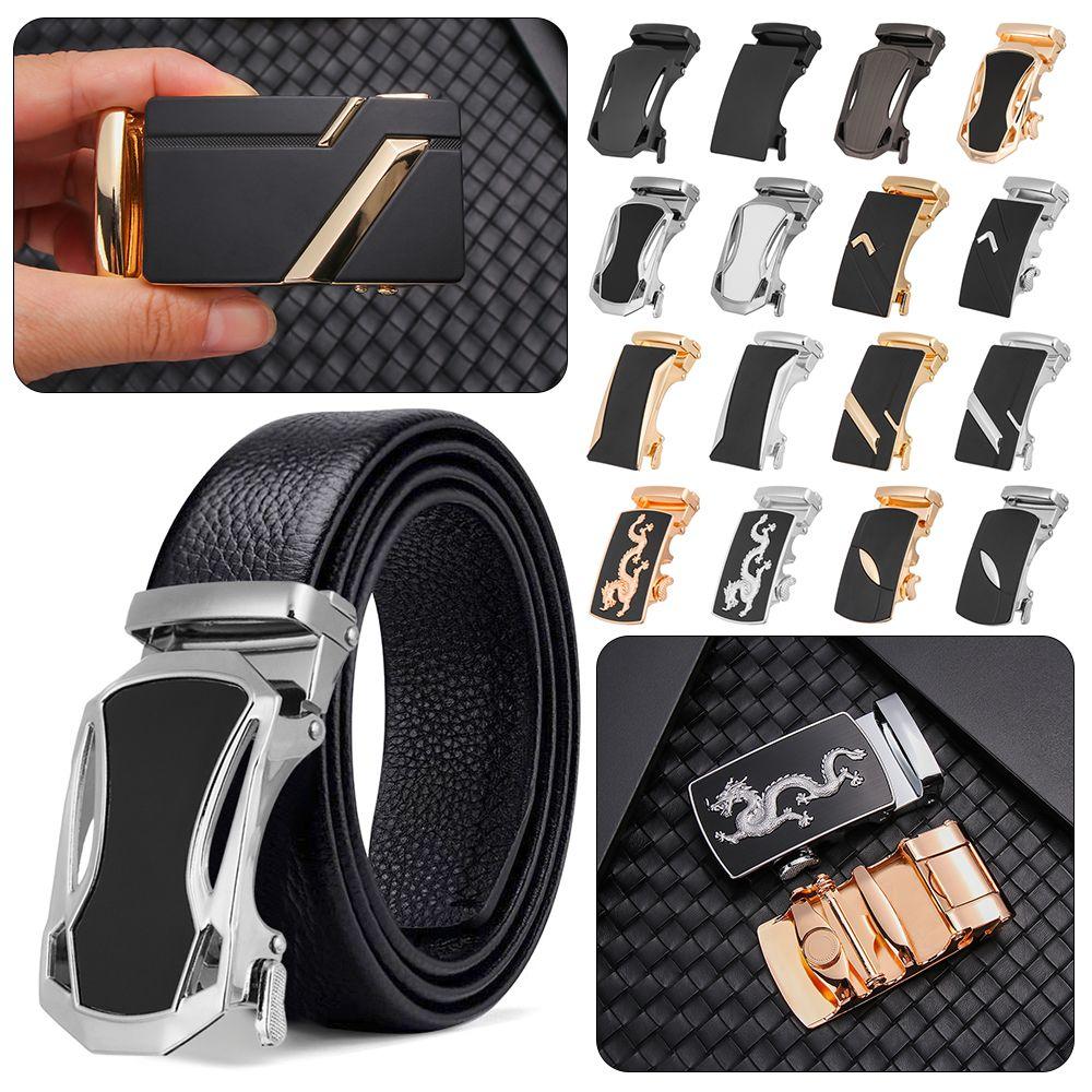 Buckle Slide Belt Strap Buckle Leisure Belt Head Men's Belt Head Belt Buckle Business Accessories