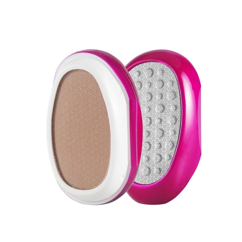 3-в-1 шлифовальная машинка для ног из нержавеющей стали, отшелушивающая пилка для ног, моющаяся, прочная, ручная, домашний инструмент для ухода за ногами