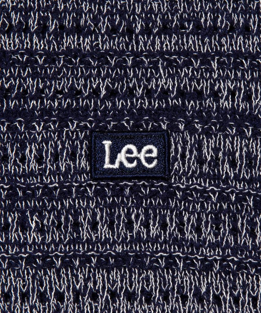 LEE Color Mix Knit Vest Navy
