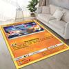 1PC Pokémon Cubone Printing Carpet for Living Room Bedroom Kid's Room Home Decor Area Rug Sofa Cloakroom Play Mat for Gifts