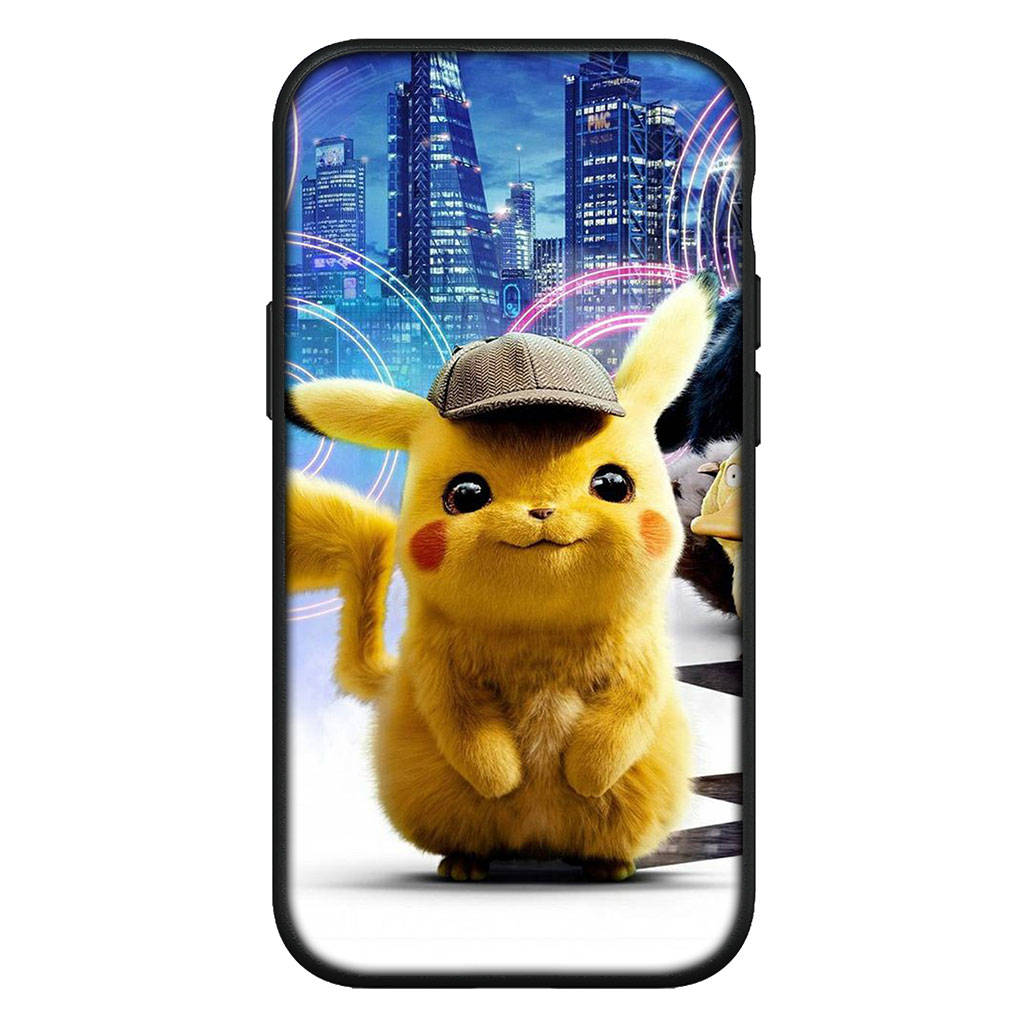 Чехол для iPhone 16 15 Xiaomi Redmi Note 14 13 12 11 Pro Max X 8 16e Samsung Galaxy S25 S24 S23 Moto OPPO Huawei Pokemon Pikachu Charmander Чехол для телефона