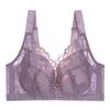 Сексуальный кружевной ультратонкий бюстгальтер большого размера без косточек, собирает большую грудь, чтобы она казалась меньше, и корректирует форму женского нижнего белья.