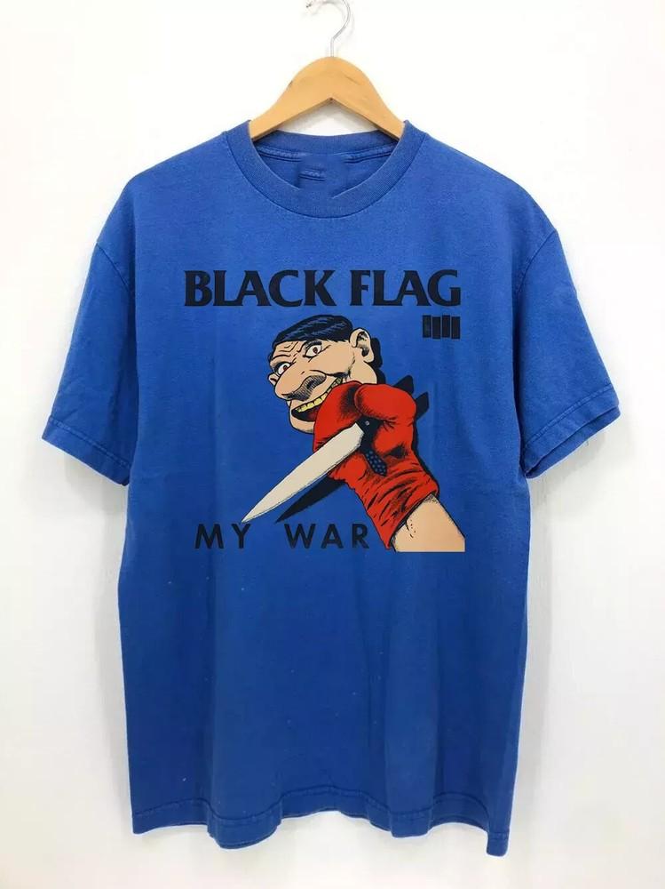 Футболка Black Flag Band My War Полный размер S4XL Унисекс