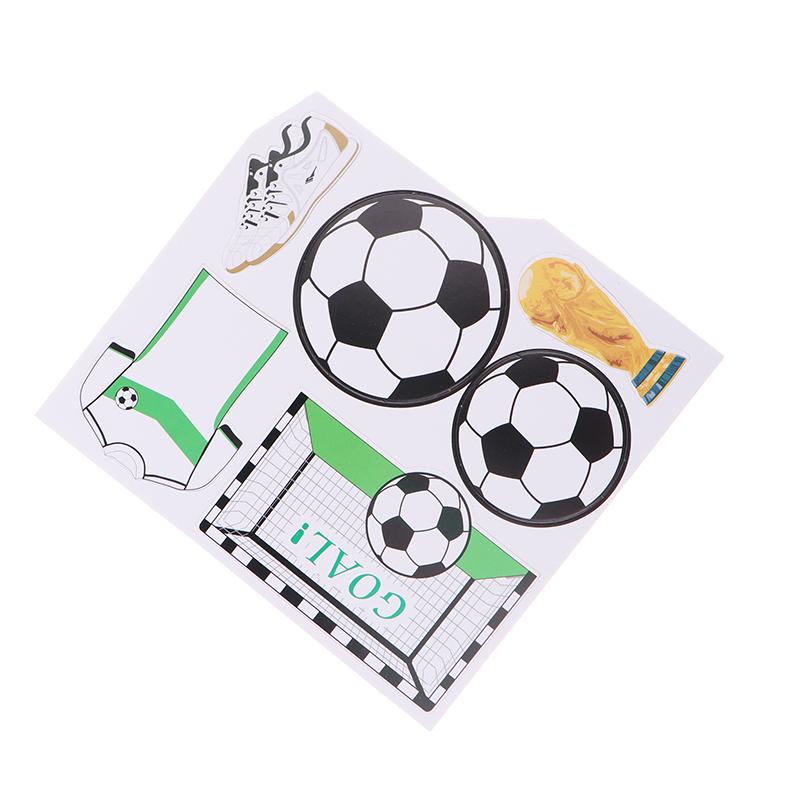 Футбольный торт Топпер Знак С днем рождения Футболист Декорации для торта Футбольная вечеринка Украшения для мужчин и мальчиков на день рождения