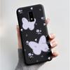 For BLU View 4 View 3 View 2 Case Fashion Butterfly Flowers Black Soft TPU Silicone Phone Cover for BLU View2 View3 View4 Casing